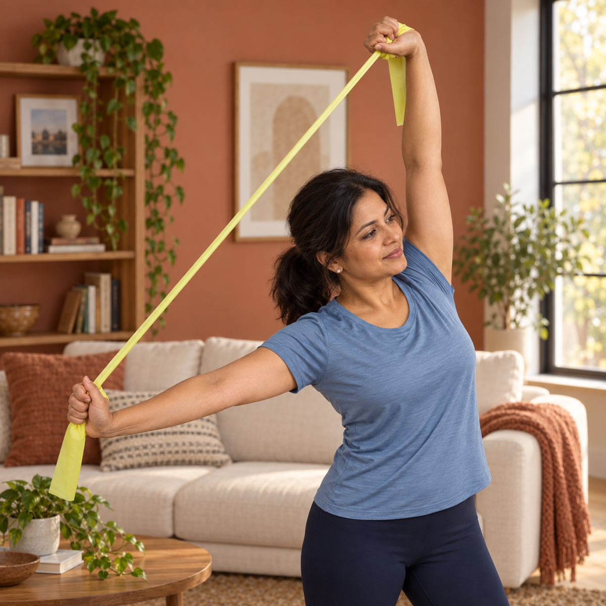 Resistance Bands, 1.2m and 2m Fitness Training, Pilates, Injury Rehabilitation, Home Workouts