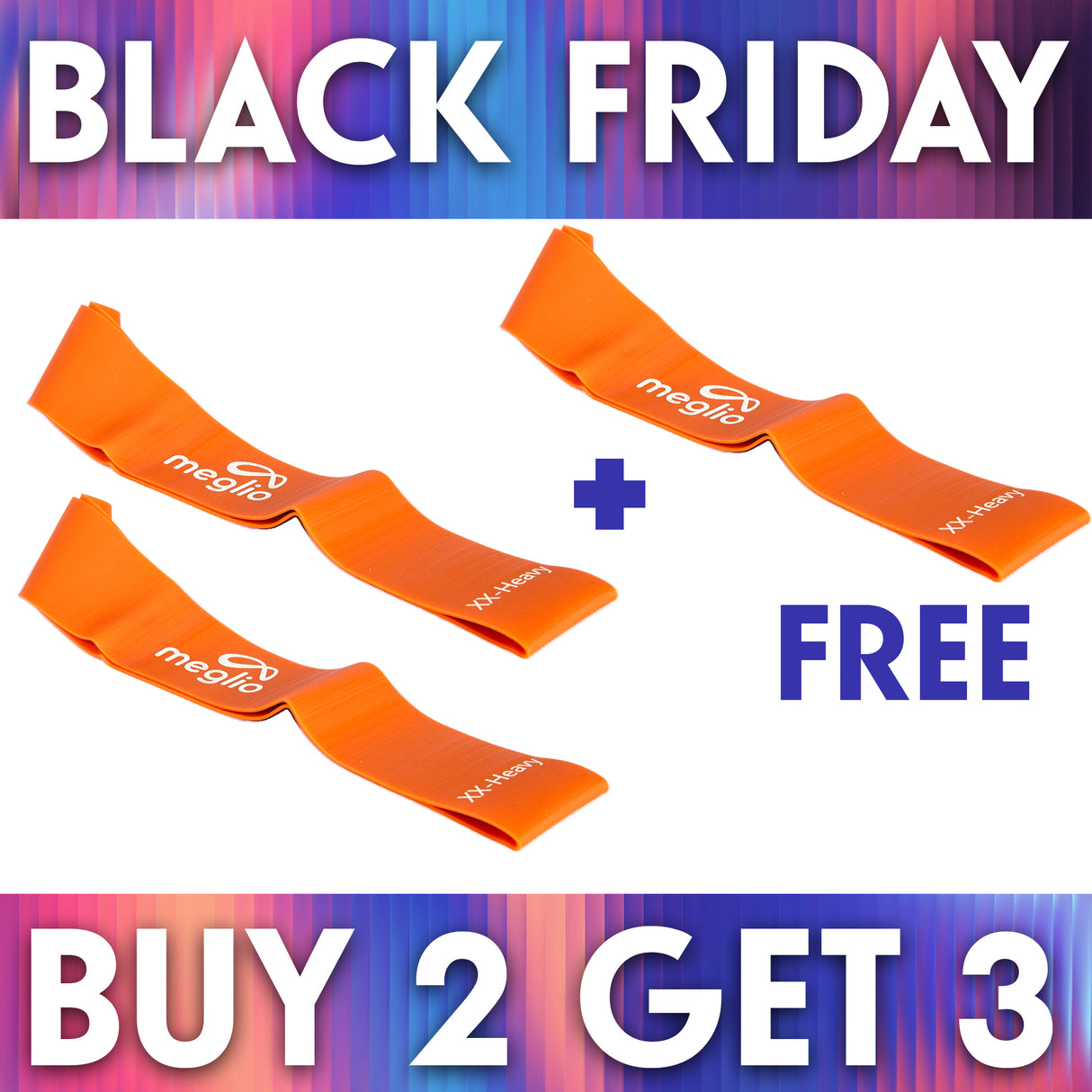 3 For 2 - Resistance Loops Latex-Free Looped Bands - SAVE 33%