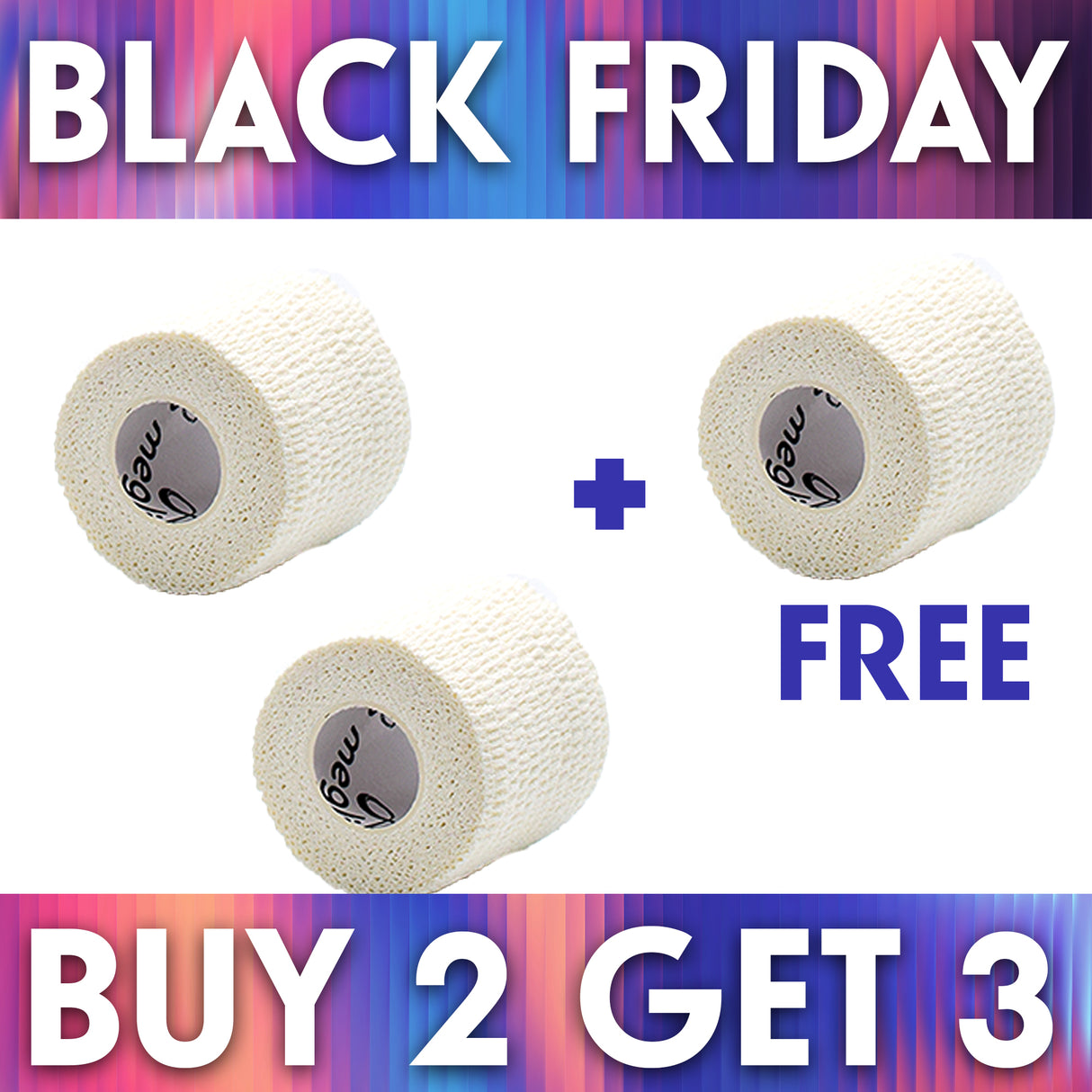 3 For 2 - Stretch & Tear Adhesive Bandage White - SAVE 33%