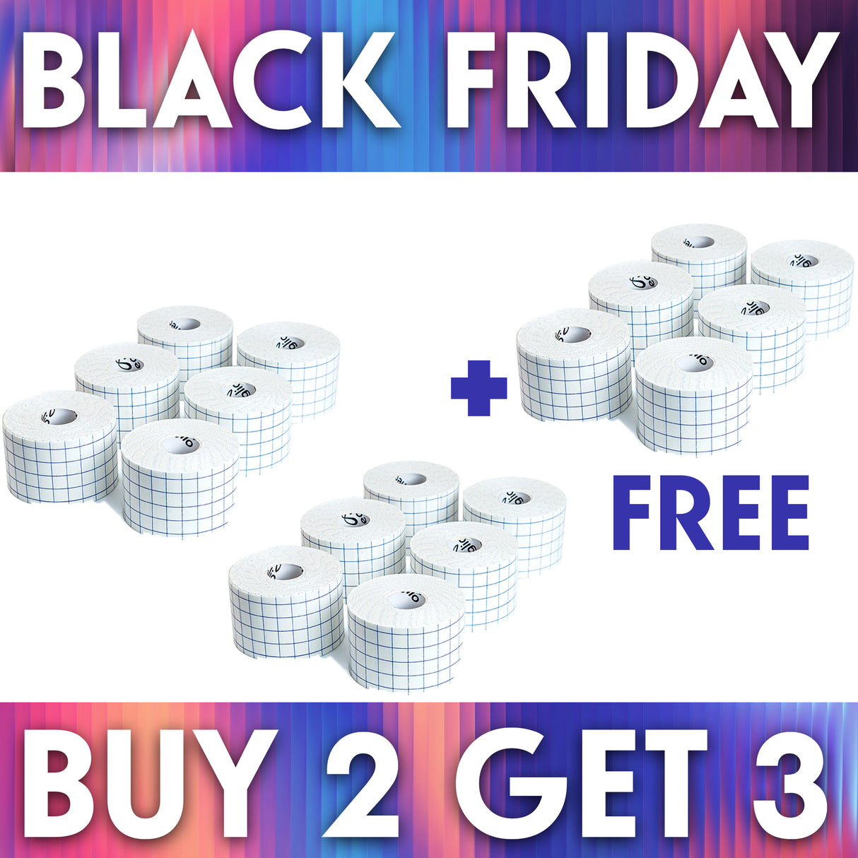 3 For 2 - Fixation Tape - SAVE 33%