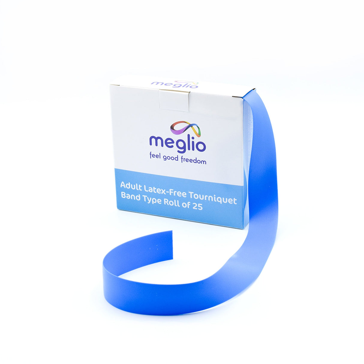 Meglio Adult Tourniquet Band Latex Free - Roll of 25