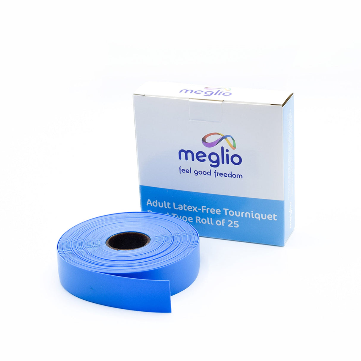 Meglio Adult Tourniquet Band Latex Free - Roll of 25