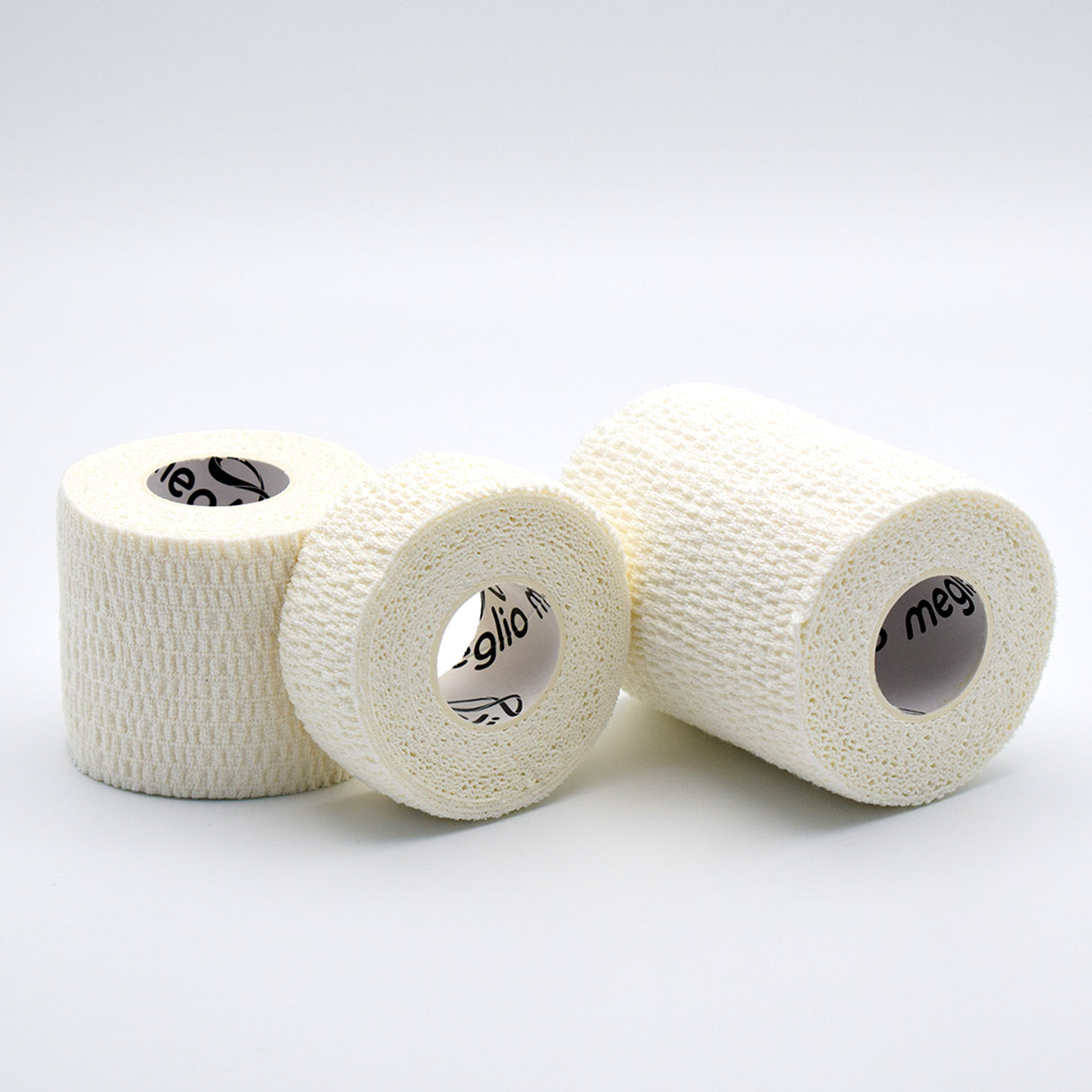 Meglio Stretch & Tear Adhesive Bandage White