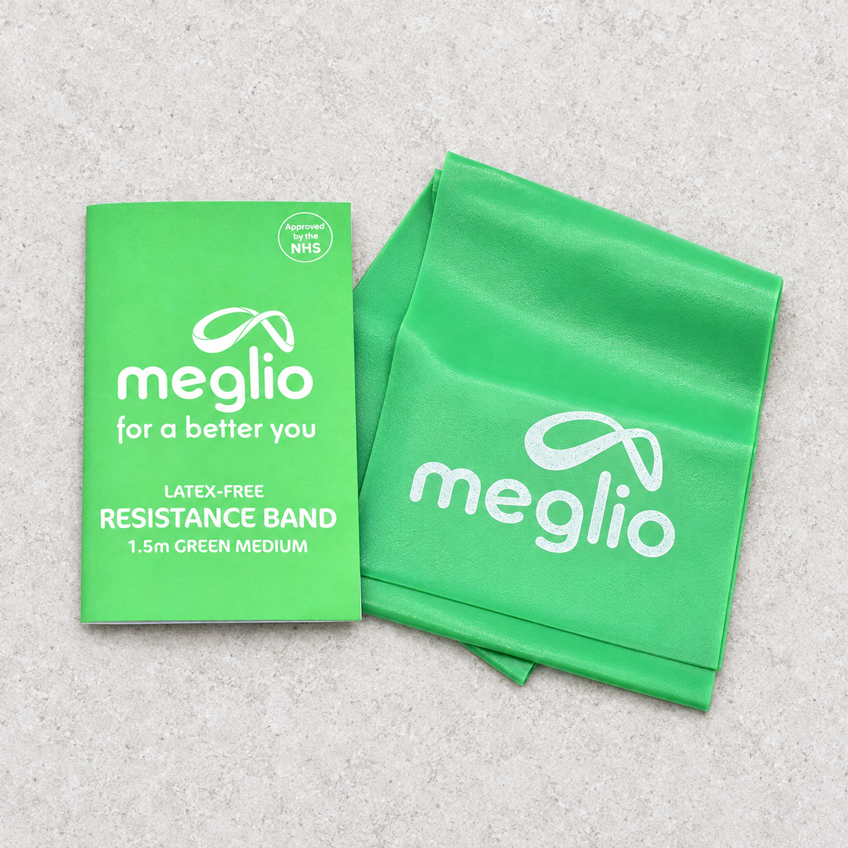 Meglio Resistance Bands 1.5m - Medium / Green