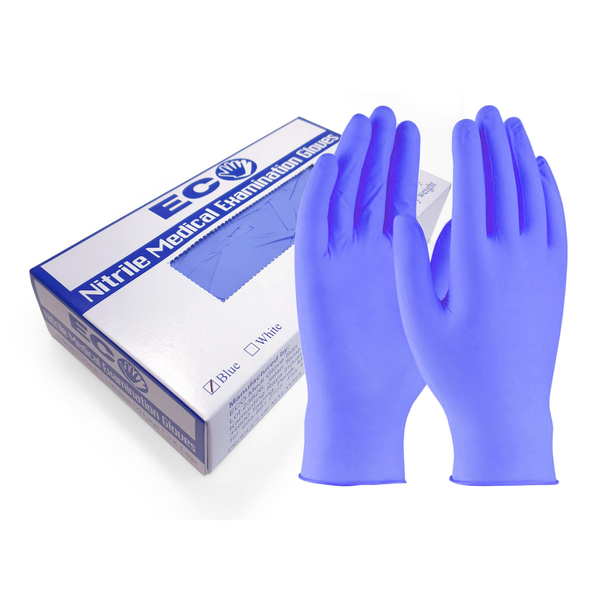 Puderfreie medizinische Handschuhe (latexfrei)