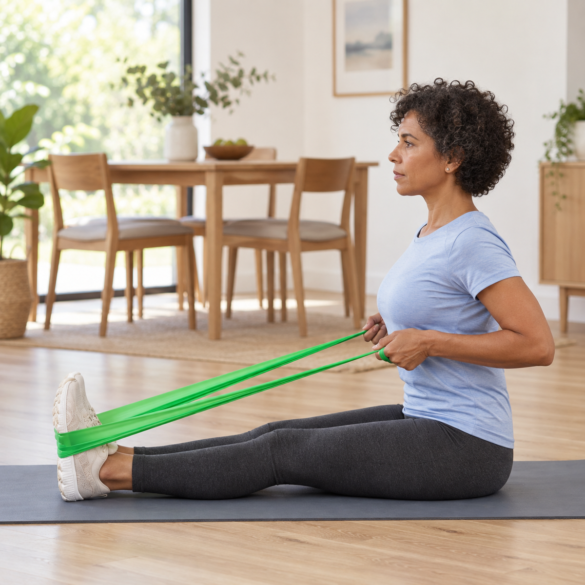 Resistance Bands, 1.2m and 2m Fitness Training, Pilates, Injury Rehabilitation, Home Workouts