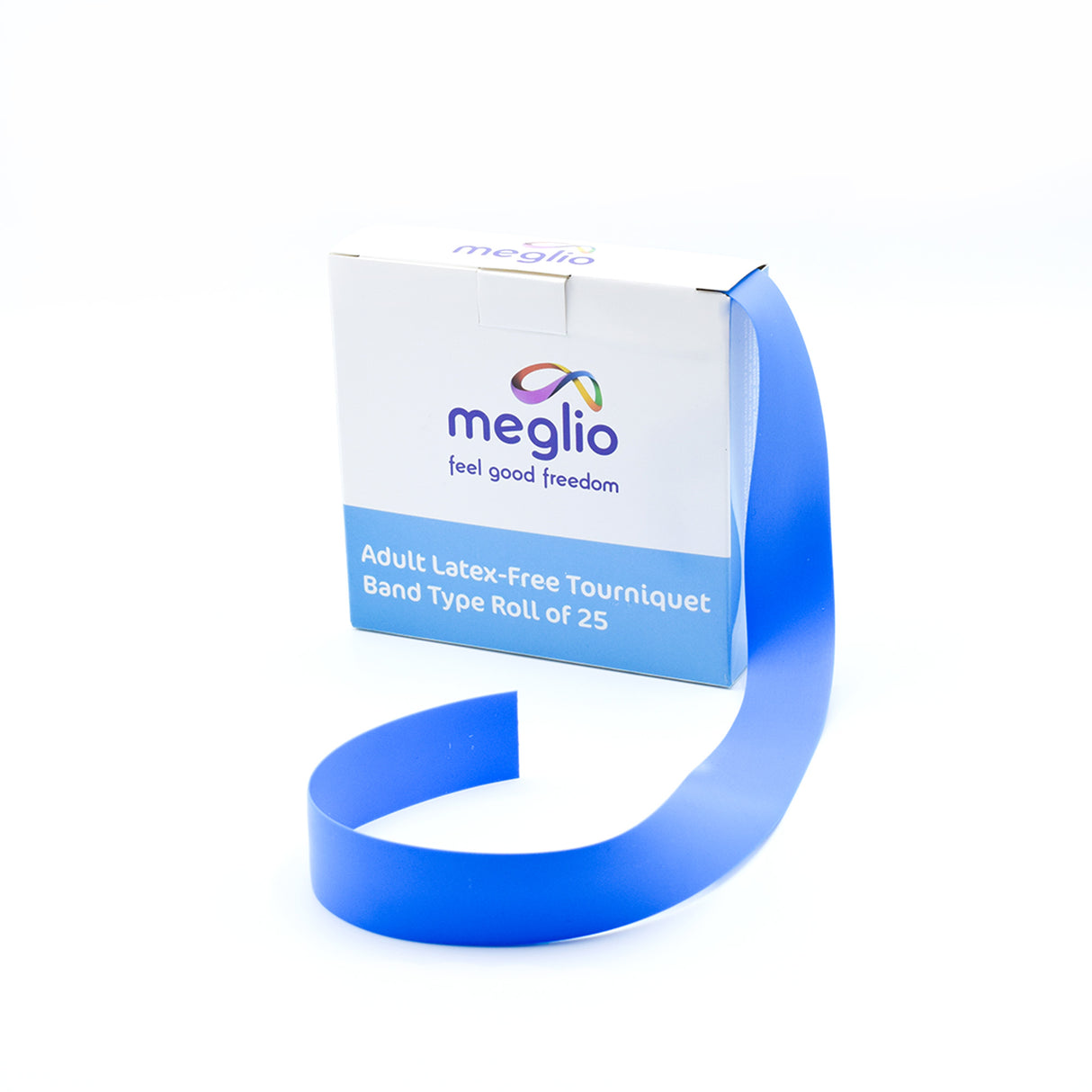 Adult Tourniquet Band Latex Free - Roll of 25