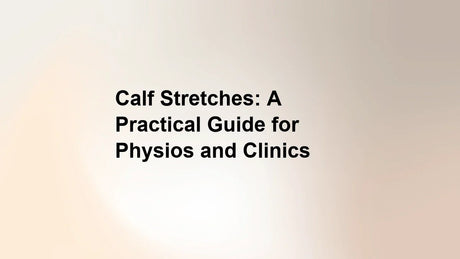 Calf Stretches: A Practical Guide for Physios and Clinics