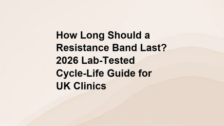 How Long Should a Resistance Band Last? 2026 Lab-Tested Cycle-Life Guide for UK Clinics