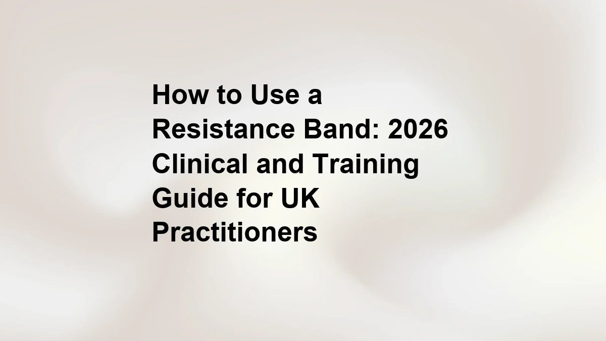 How to Use a Resistance Band: 2026 Clinical and Training Guide for UK Practitioners