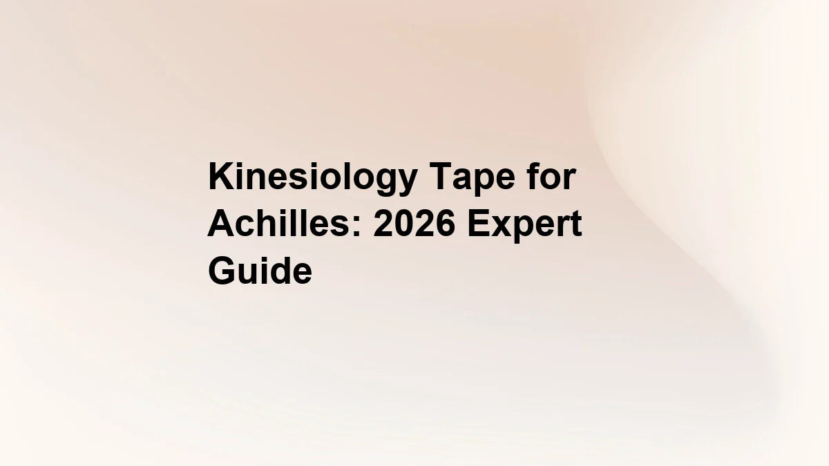 Kinesiology Tape for Achilles: 2026 Expert Guide