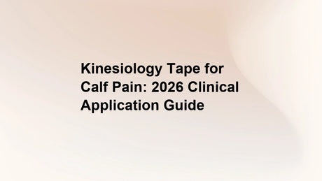 Kinesiology Tape for Calf Pain: 2026 Clinical Application Guide