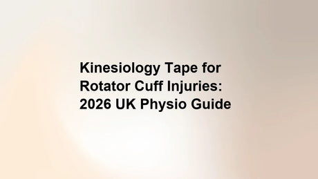 Kinesiology Tape for Rotator Cuff Injuries: 2026 UK Physio Guide