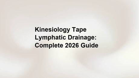 Kinesiology Tape Lymphatic Drainage: Complete 2026 Guide