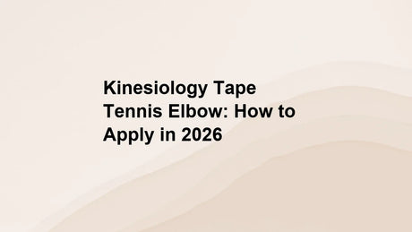 Kinesiology Tape Tennis Elbow: How to Apply in 2026
