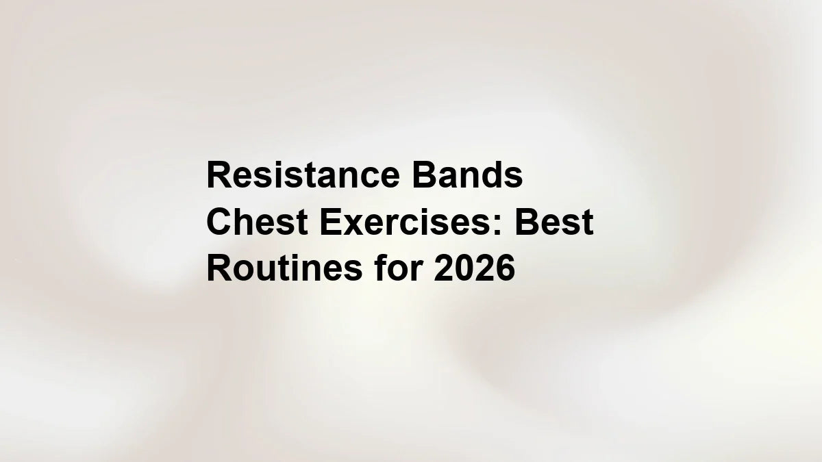 Resistance Bands Chest Exercises: Best Routines for 2026