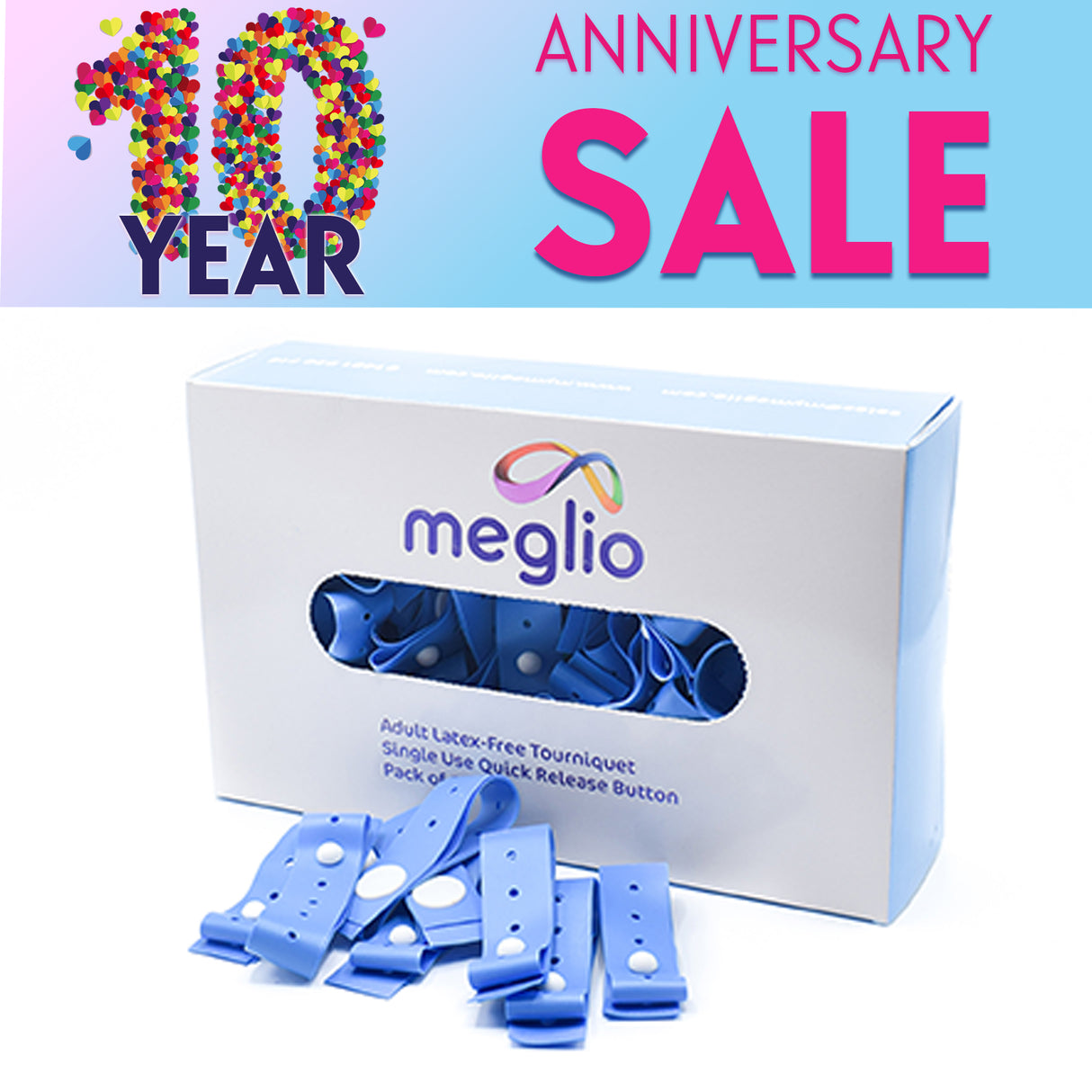 Adult Latex-Free Tourniquet with Quick Release Button