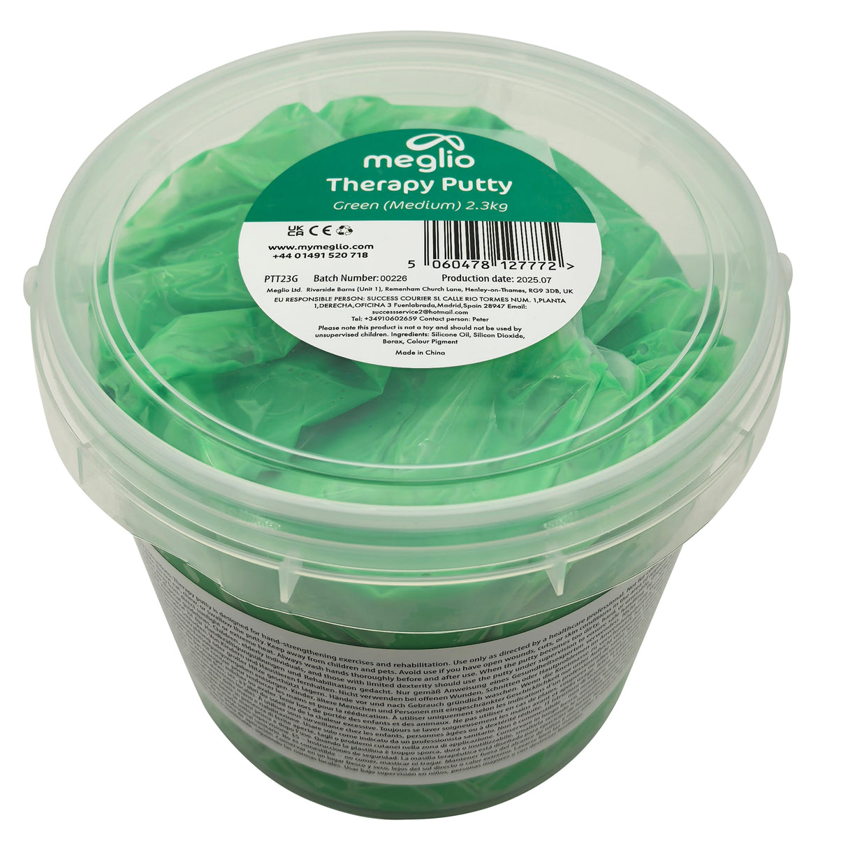 Hand Therapy Putty - Large Tub (2.3kg/5lbs)