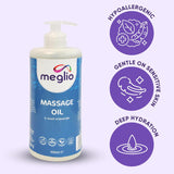 Hypoallergenic Massage Oil with a hint of lavender - 500ml