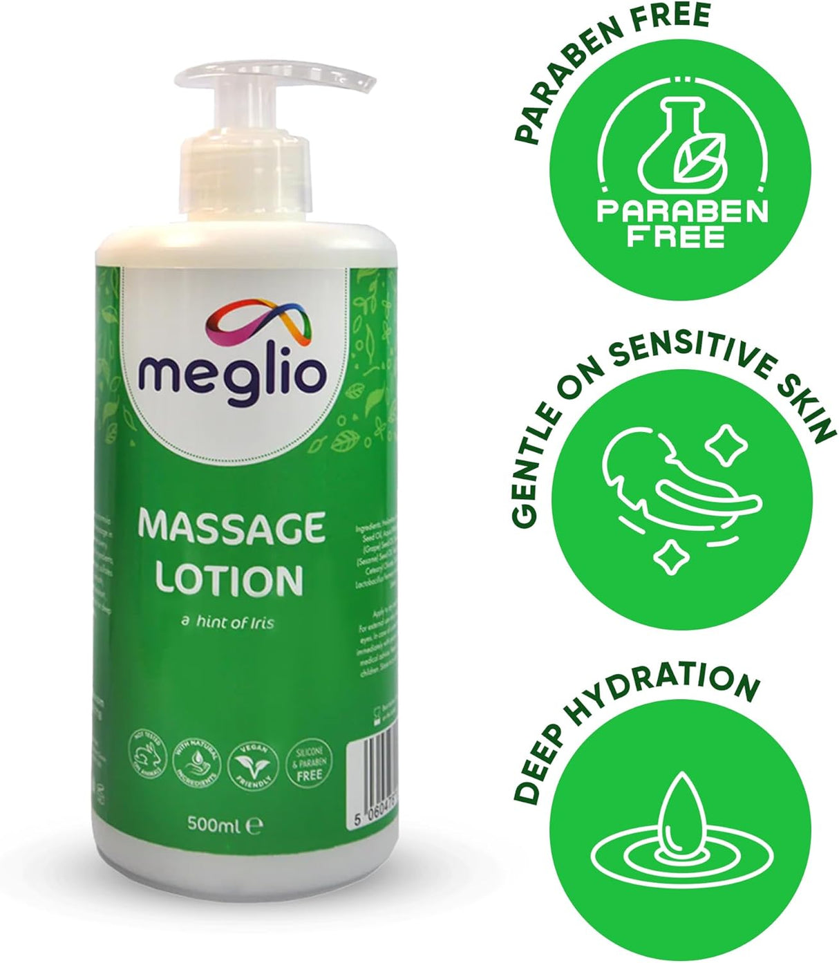 Hypoallergenic Massage Lotion SPORT - 500ml