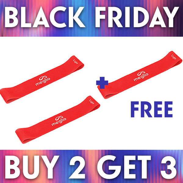3 For 2 - Resistance Loops Latex-Free Looped Bands - SAVE 33%