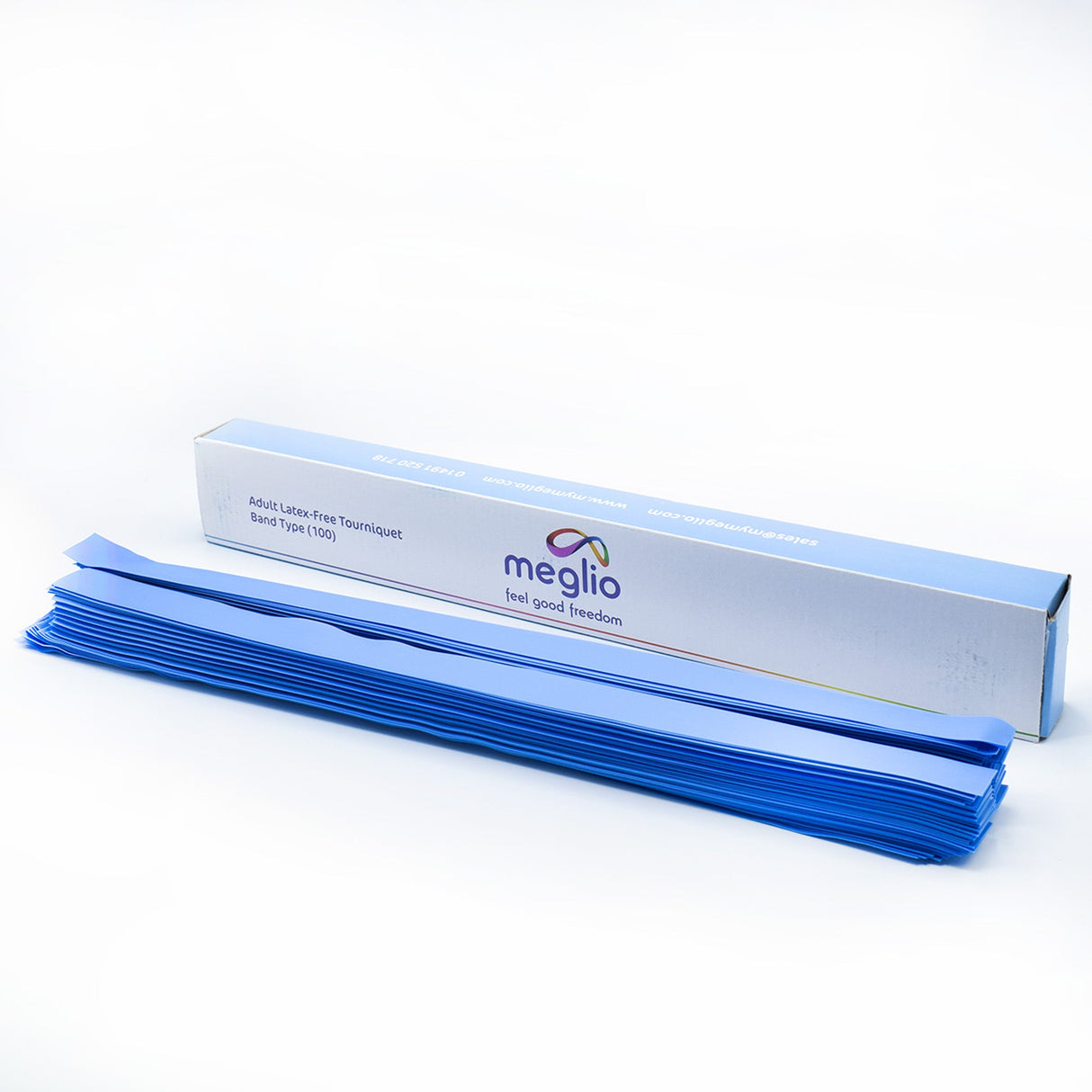 Meglio Adult Tourniquet Band Latex-Free - Roll of 100