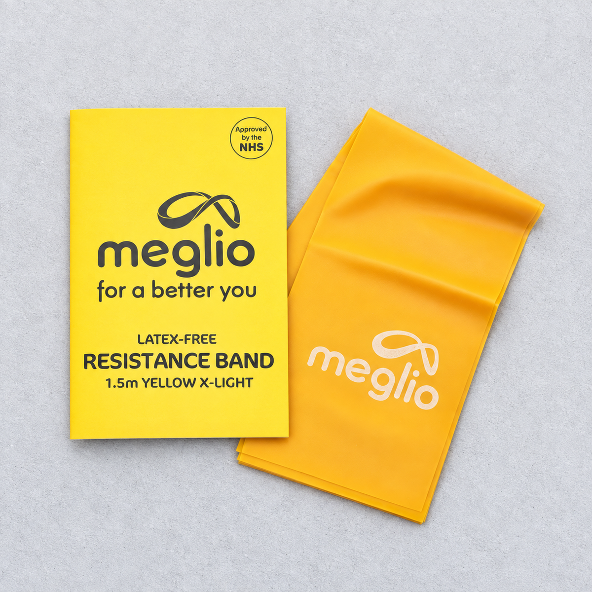 Resistance Bands 1.5m - Extra Light / Yellow