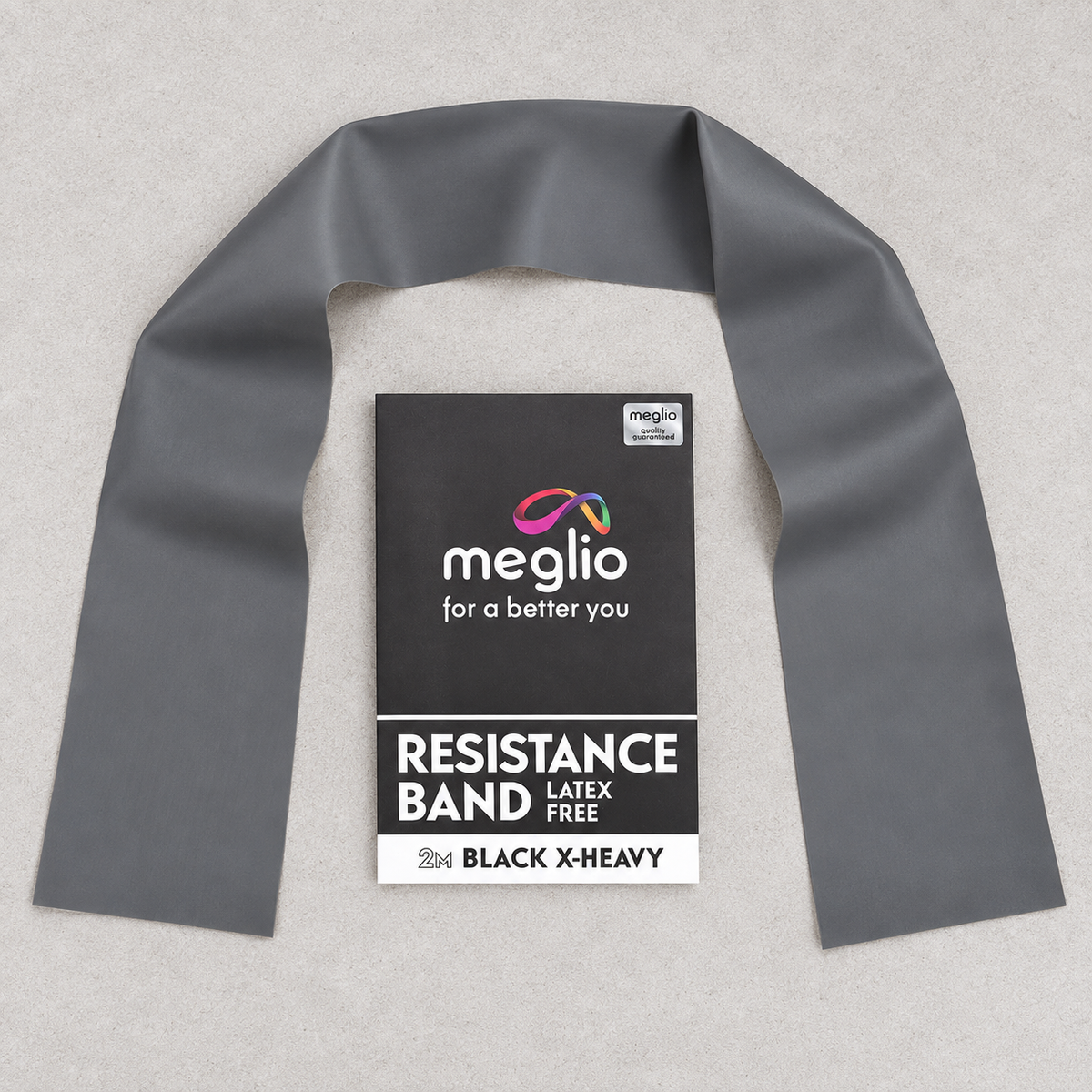 Resistance Bands - 2m - Extra Heavy / Black/Grey