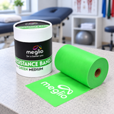 Meglio Resistance Band Latex-Free 23m - Medium / Green