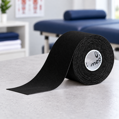 Kinesiology Tape 5m x 5cm (Uncut) - Black