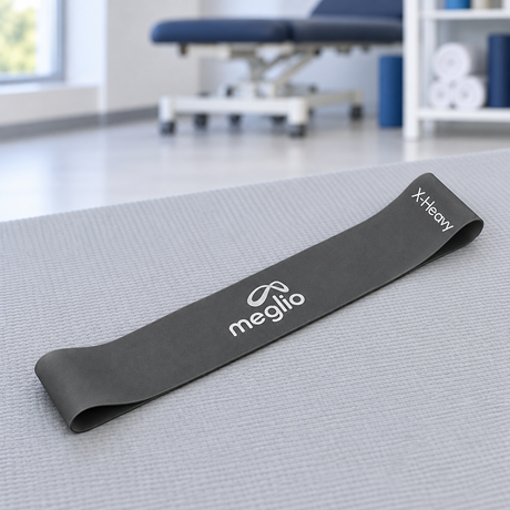 Resistance Loops Latex-Free Looped Bands - Black/Grey (X-Heavy)