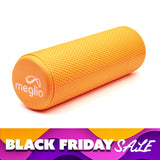 45cm High Density Foam Roller - Deep Tissue Muscle Massage - Sports Recovery & Tension Relief