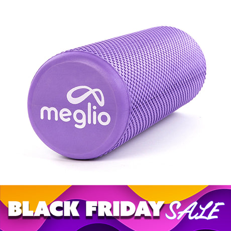 45cm High Density Foam Roller - Deep Tissue Muscle Massage - Sports Recovery & Tension Relief