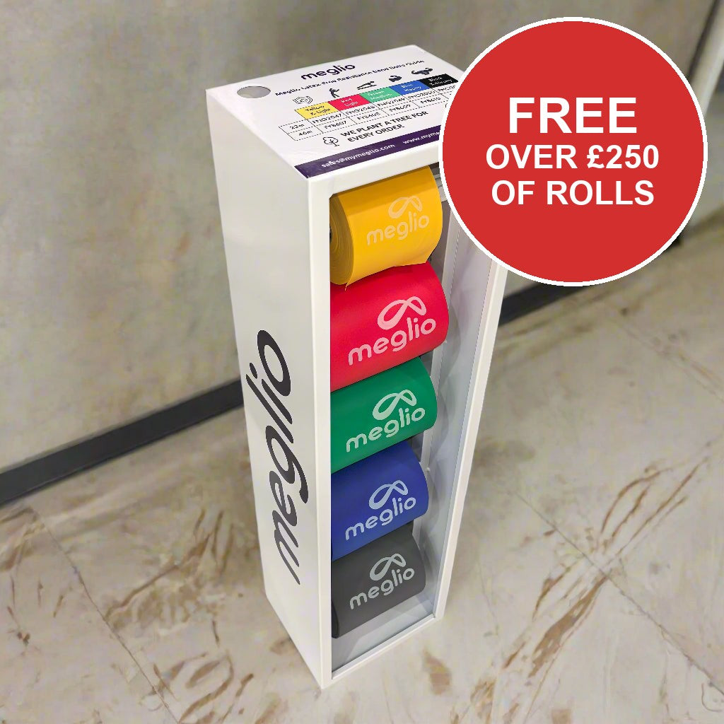 Resistance Band Roll Dispenser (FREE with £250+ of rolls)