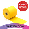 Meglio latex-free resistance band rolls 23m, summer offer: buy 6 pay for 5, cheapest roll free