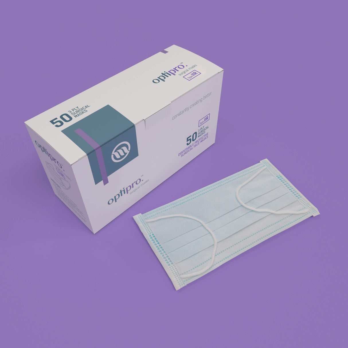 OptiPro Surgical Face Masks